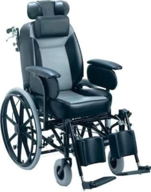 Fauteuil roulant de Luxe robuste Inclinable Manuel