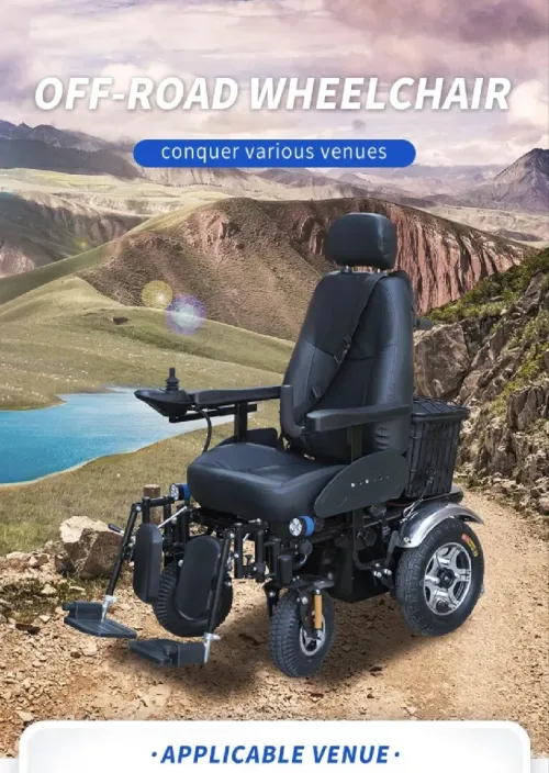 Fauteuil roulant électrique confortable et robuste_ YSE101