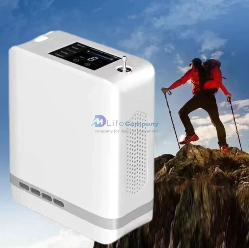 Concentrateur d'oxygène portable 5 litre double batterie