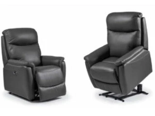 Fauteuil relax releveur électrique véritable cuir 
