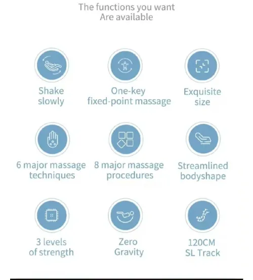Fauteuil de massage usage domestique Jinhua