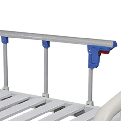 CHARIOT PORTE MALADE GARDE-CORPS EN ALUMINIUM / HYDRAULIQUE
