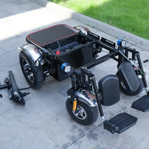 Fauteuil roulant électrique confortable et robuste_ YSE101