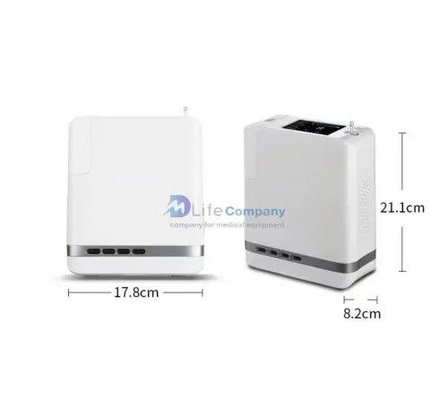 Concentrateur d'oxygène portable 5 litre double batterie