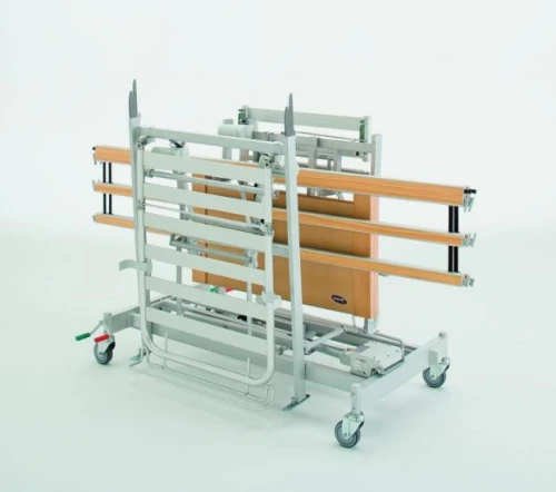 Lit médicalisé électrique en bois hêtre invacar SB 755