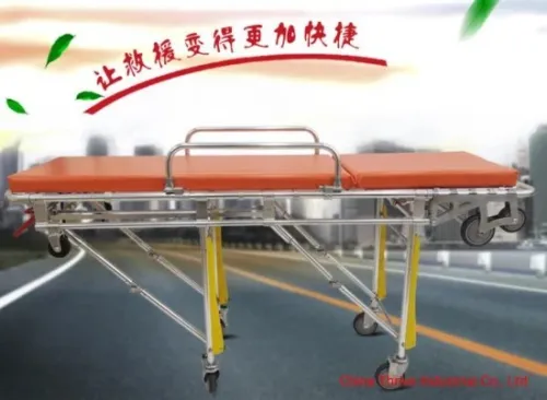 Brancard ambulance avec matelas 
