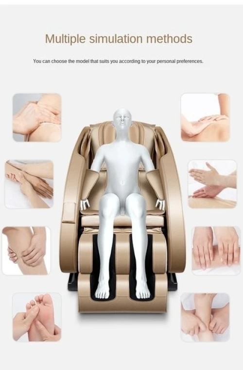 Fauteuil de massage 8D musical, masseur entièrement 