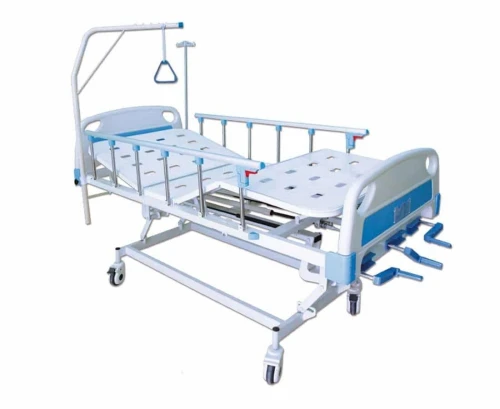 LIT DE RÉANIMATION À TROIS (03) POSITIONS À HAUTEUR VARIABLE MANUELLE