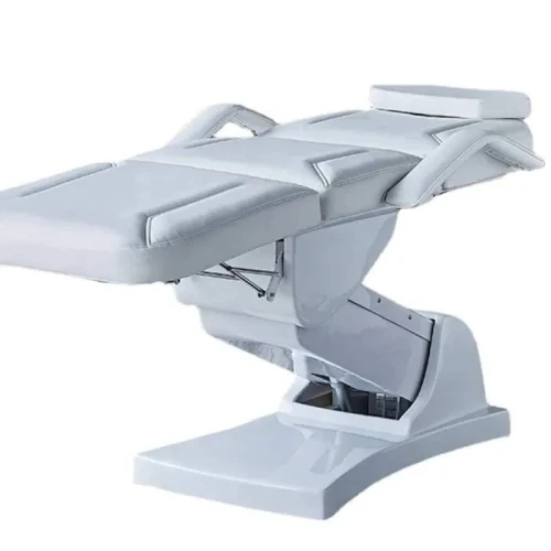Fauteuil de massage et esthétique électrique à hauteur variable trois sections 