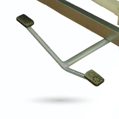 CHARIOT PORTE MALADE GARDE-CORPS EN ALUMINIUM / HYDRAULIQUE