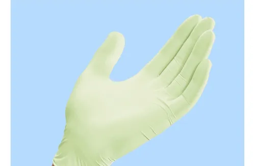 Gants d'examen enduit de latex poudré 