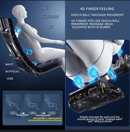 Fauteuil de massage 4D professionnel  VF-M88