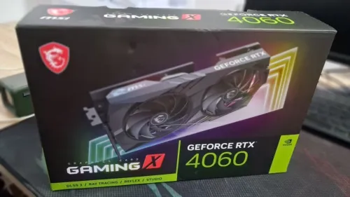 MSI GAMING X RTX 4060 8GO (USED) MAX TEMP. 58