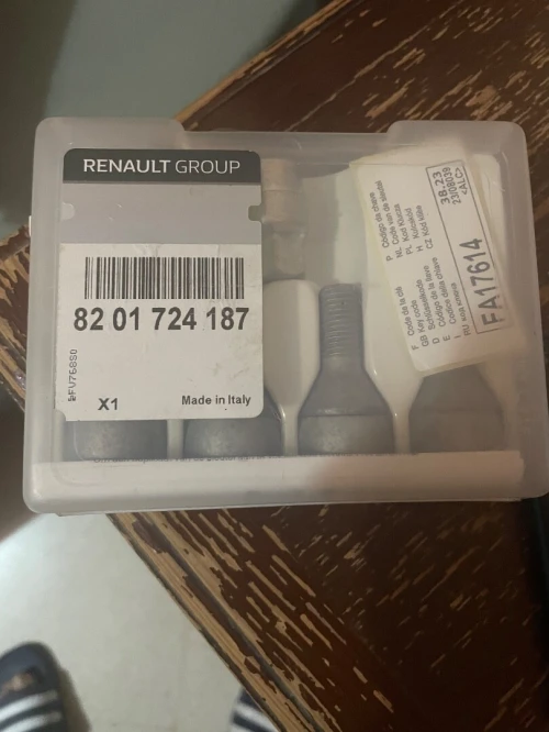 Écrous antivol Renault 
