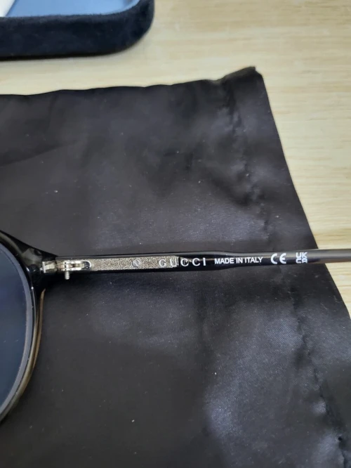 Lunettes de vue Gucci GG1160O - 002 - Marron (Brun transparent brillant)