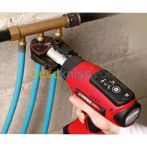 Sertisseuse VIRAX Presse a sertir electro-mecanique Viper M21+ Pince mere + 2 batt  coffret
