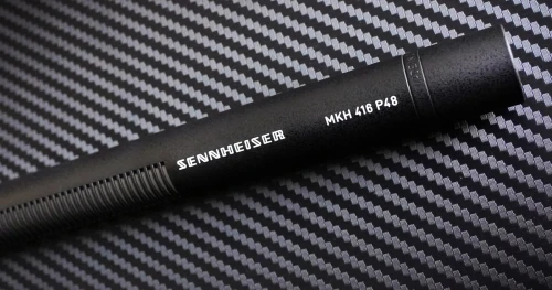 Sennheiser MKH 416 P48 + RODE Perche Micro Boompole Télescopique Aluminium