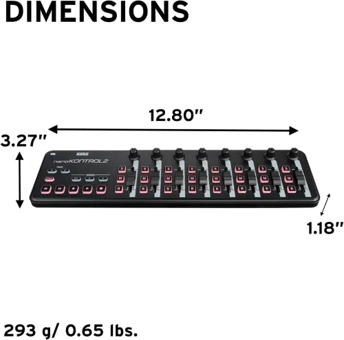 Korg NanoKontrol2-BK Surface de contrôle 