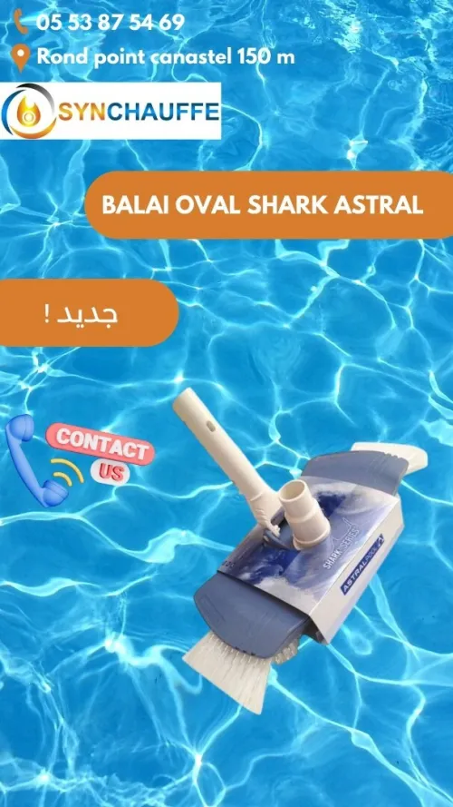 balai aspirateur ovale 