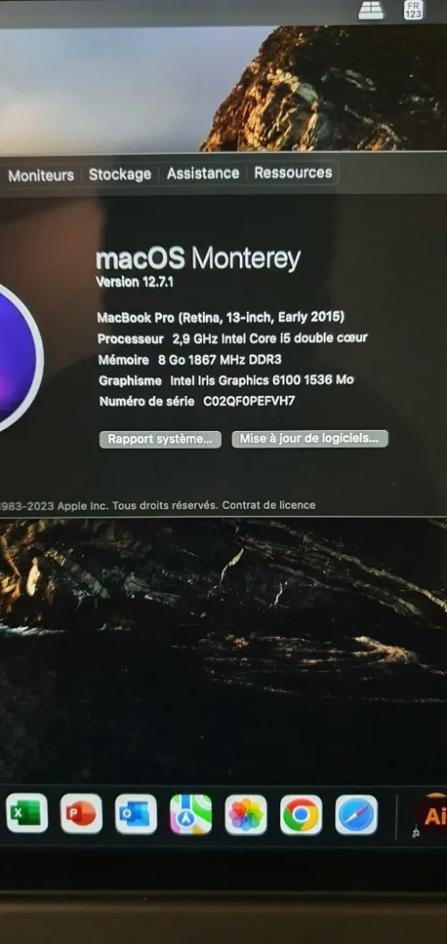 Macbook pro 2015