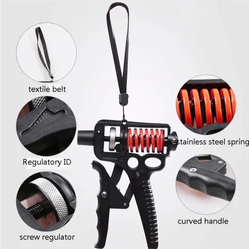 Pince de Renforcement Reglable 5 kg jusqu'a 165 kg Resistance pour Mains et Doigts