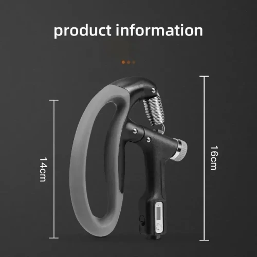 Pince de Force Reglable 10 kg jusqu'a 100 kg avec Compteur LCD  Poignée Fitness Mains & Doigts