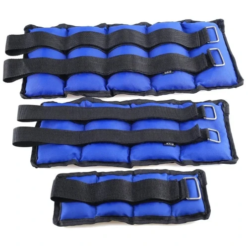Sacs de sable de course en tissu - poids de cheville/poignet 1-3kg