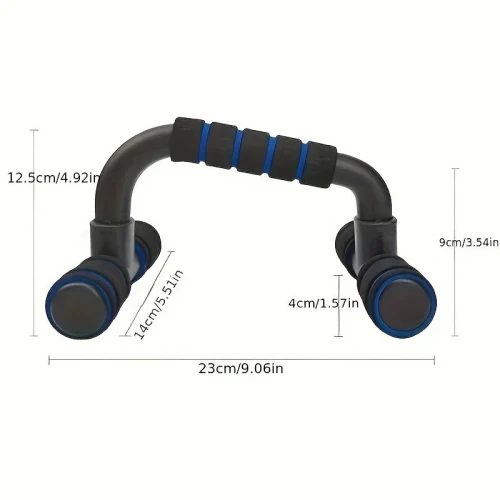 Poignees de Pompes Antiderapantes Barres Push-Up Legeres pour Entrainement a Domicile