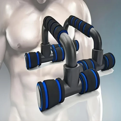 Poignees de Pompes Antiderapantes Barres Push-Up Legeres pour Entrainement a Domicile