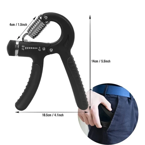 Renforceur de poignée réglable, exercice des mains, 5-60kg