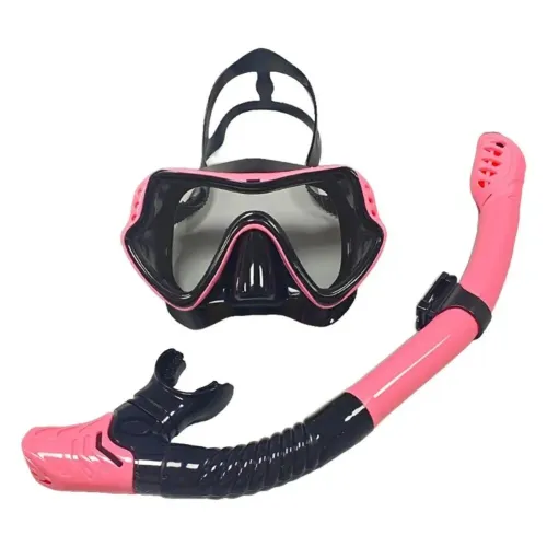Lunettes de plongée & natation professionnelles en silicone anti-buée, séparation respiratoire