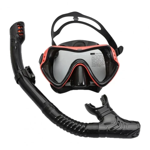 Lunettes de plongée & natation professionnelles en silicone anti-buée, séparation respiratoire