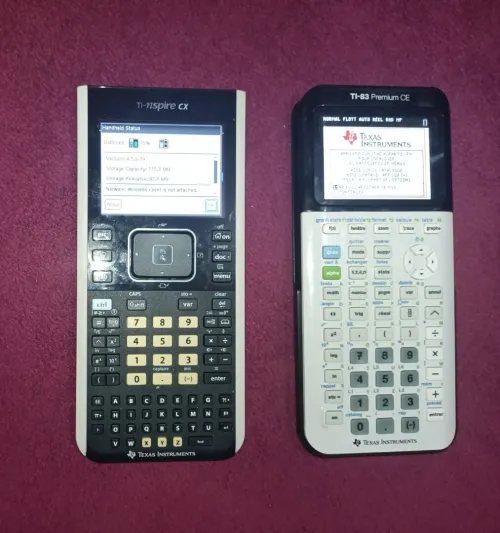 2 calculatrices graphiques