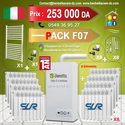 Packs Chaudiere Avec Radiateur Baxi/immergas/Junkers