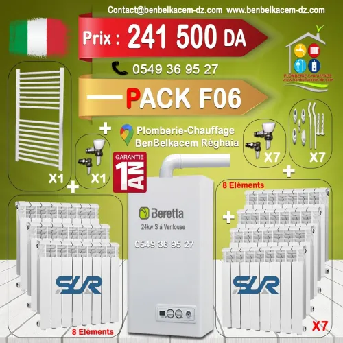 Packs Chaudiere Avec Radiateur Baxi/immergas/Junkers