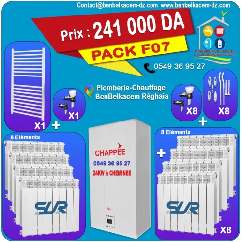 Packs Chaudiere Avec Radiateur Baxi/immergas/Junkers