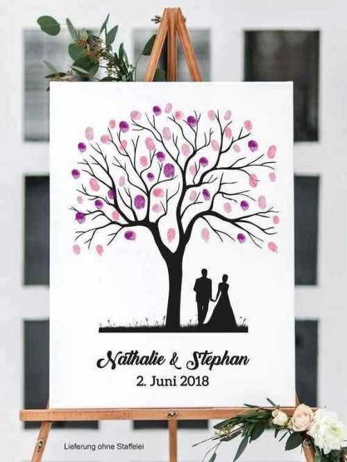arbre des empreintes mariage شجرة البصمات لكل المناسبات