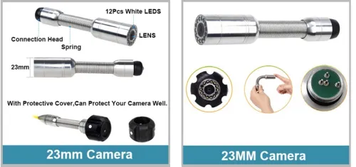 caméra canalisation horizontale كمرة أنابيب الصرف الصحي (120/ 90 / 70 / 50 / 30 / 20 m)