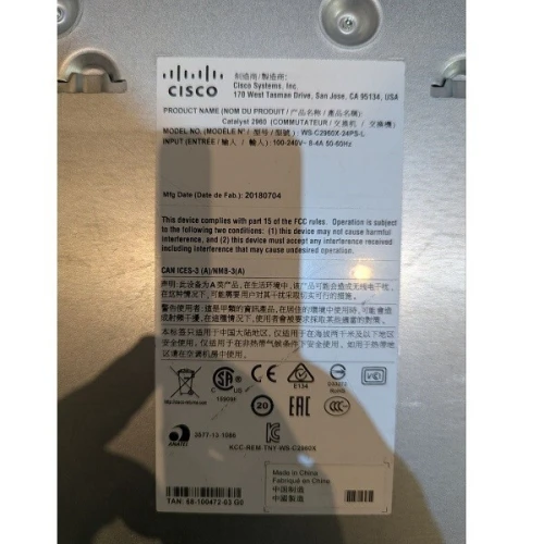 Cisco SF200-24 24-port 10/100 Smart Switch