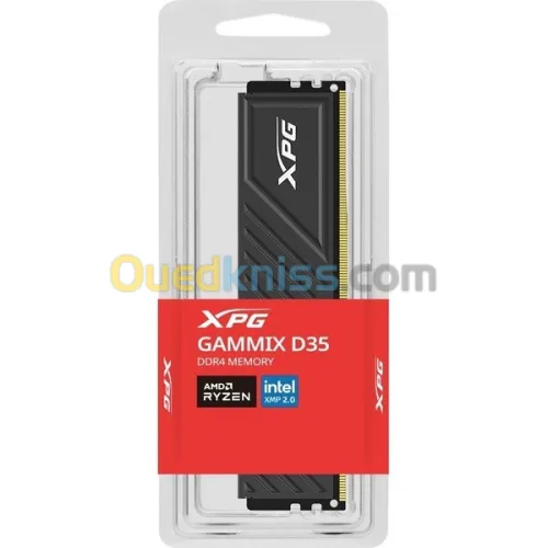 DDR4 8GO 3200MHZ CL16 ADATA XPG GAMMIX D35 BLACK