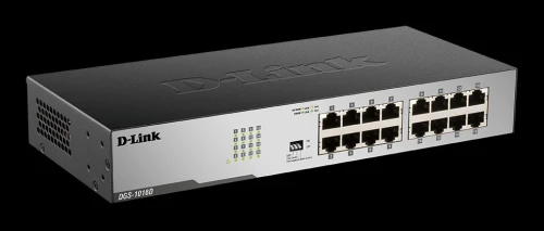 SWITCH D-LINK DGS 1016D 16 PORTS GIGABIT	  