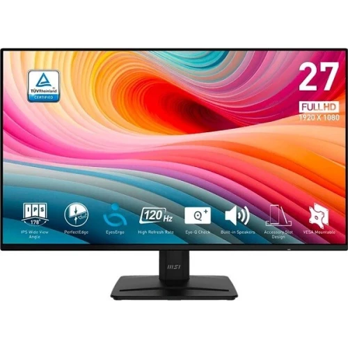 MSI PRO MP271A 27 120HZ FHD IPS 1MS E2 HDMI/DP/VGA BLACK