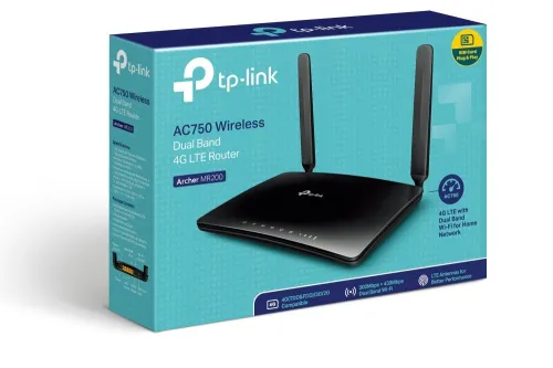 Modem Routeur 4G LTE WiFi AC750 Mbps bi-bande ARCHER MR200