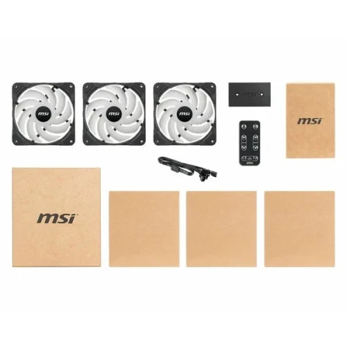 MSI MAG MAX F12A-3H ARGB WHIT CONTROLLER 120M 3 X FANS