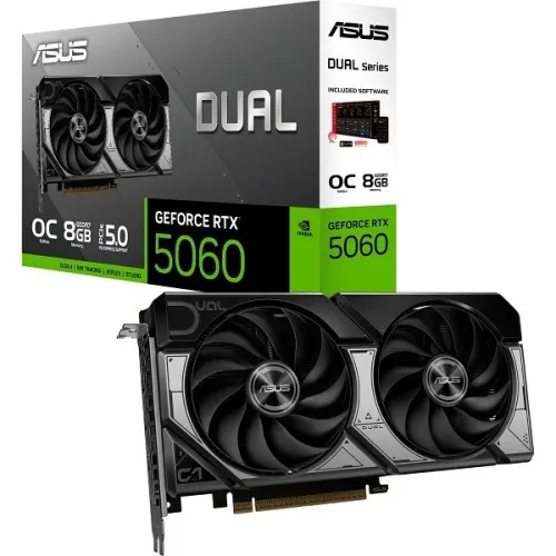 RTX 5060 08GO GDDR7 ASUS DUAL SERIES OC TVD CONFIG (7% POUR CEUX QUI VEULENT LACHETER SEULE)