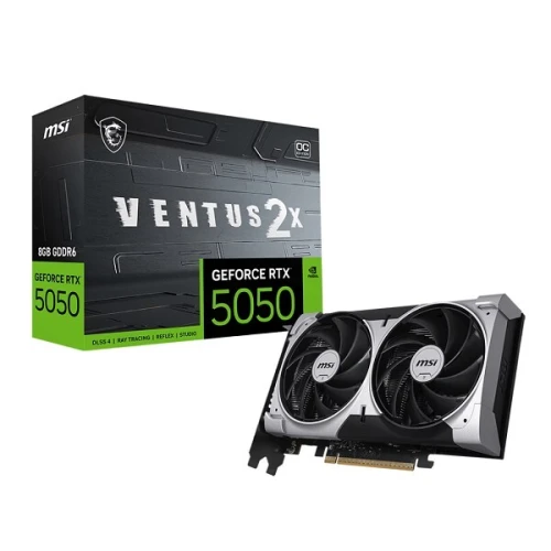RTX 5050 8GO GDDR6 MSI VENTUS 2X OC BLACK (7% POUR CEUX QUI VEULENT LACHETER SEULE)