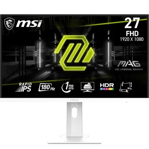 MSI 27 MAG 274PFW IPS 1MS FHD 180HZ HDR READY WHITE 