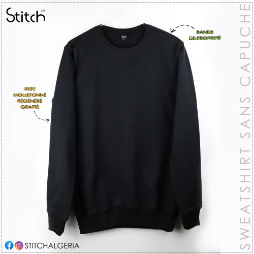 Sweatshirt sans capuche 