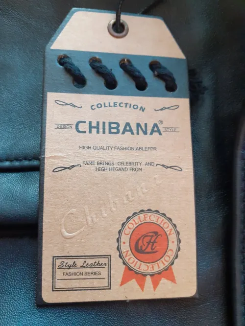 veste cuir  couleur noir  LA MAISON shibana  taille XL