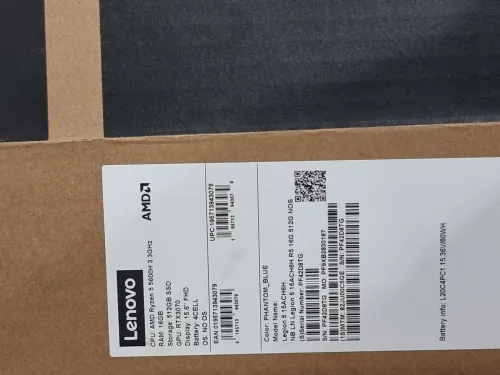 Lenovo legion 5 RYZEN 5 5600H RTX 3070